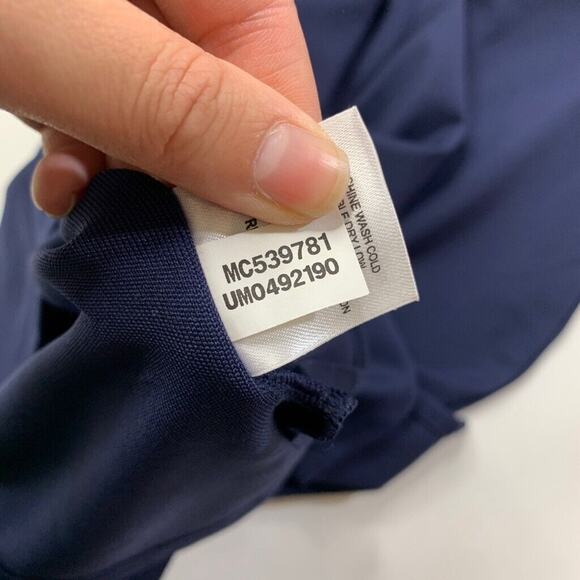 Under Armour Polo Shirt Mens XL Navy Blue Final Four Houston NCAA Basketball - Picture 9 of 12